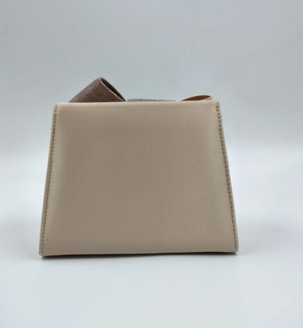 POCHETTE CIPRIA DETTAGLIO FIOCCO LUREX