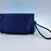 POCHETTE CON MANICO STRASS BLU
