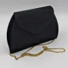 POCHETTE IN SATIN CON QUADRI