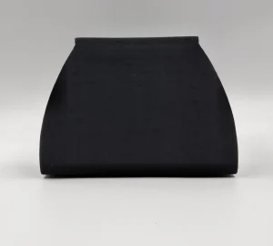 POCHETTE IN SATIN CON QUADRI