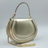 POCHETTE PLATINO MANICO STRASS