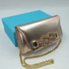 POCHETTE RAME APPLICAZIONE STRASS