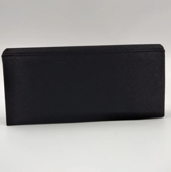 POCHETTE RASO DECORAZIONE PERLINE