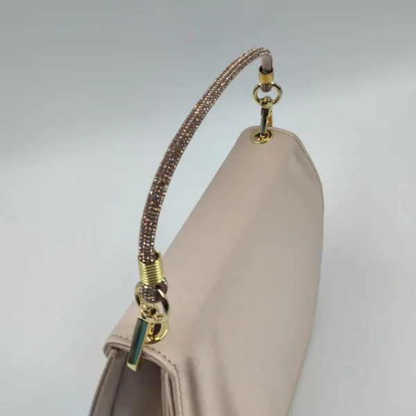 POCHETTE RASO MANICO STRASS