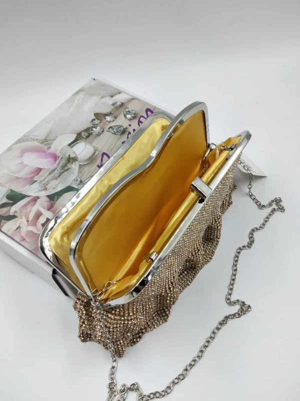 POCHETTE ROUCHE MULTI STRASS