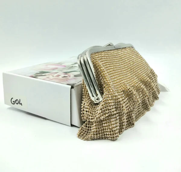 POCHETTE ROUCHE MULTI STRASS