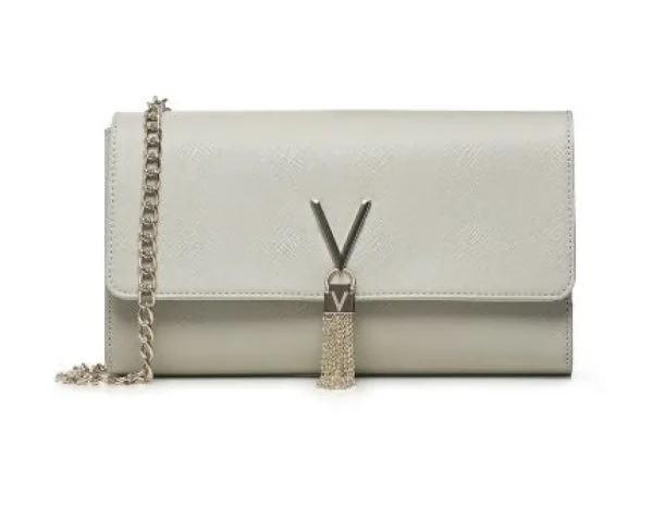 POCHETTE TRACOLLE DIVINA RETTANGOLARE BIANCA