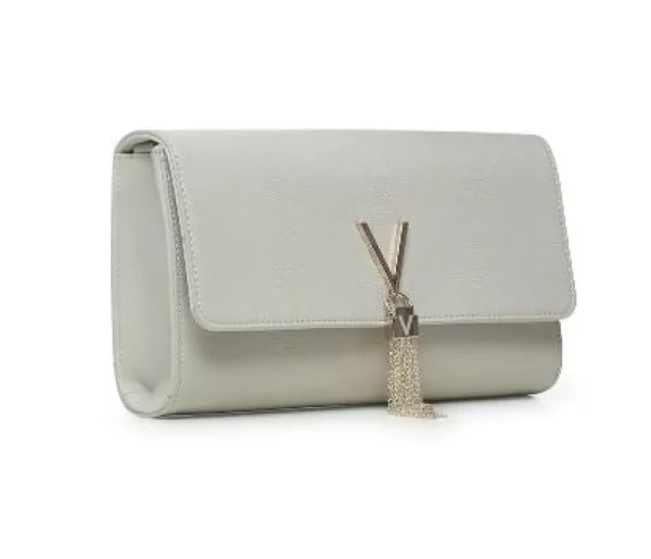 POCHETTE TRACOLLE DIVINA RETTANGOLARE BIANCA