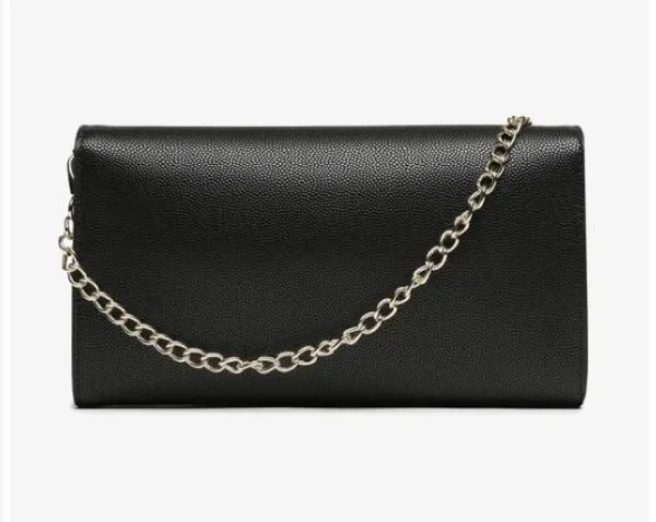 POCHETTE TRACOLLE DIVINA RETTANGOLARE NERA
