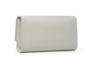 POCHETTE TRACOLLE DIVINA RETTANGOLARE BIANCA