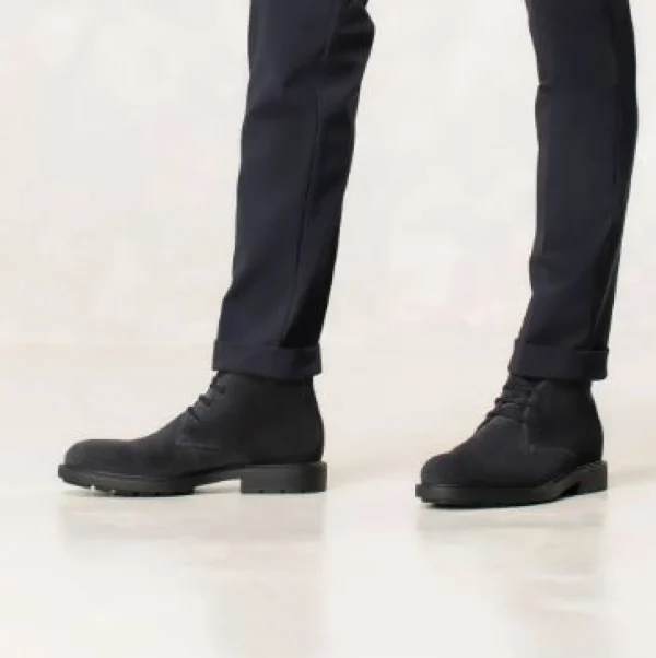 POLACCHINI CAMOSCIO BLU