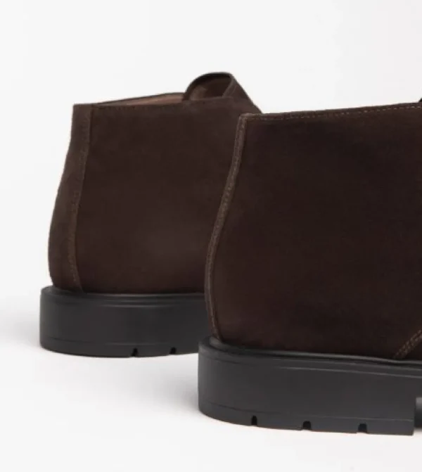 POLACCHINI CAMOSCIO MARRONE