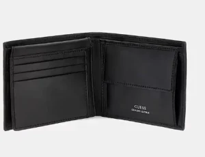 PORTAFOGLI GUESS MADRID PELLE NERO