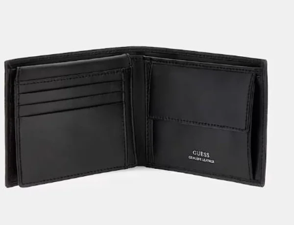 PORTAFOGLI GUESS MADRID PELLE NERO