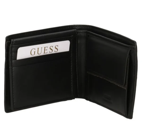 PORTAFOGLI GUESS PELLE NERO