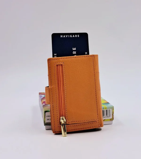 PORTAFOGLIO CARTE CREDIT ARANCIO
