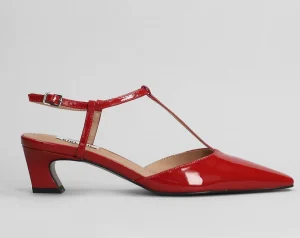 SANDALI BIBI LOU SLINGBACK ROSSO VERNICE