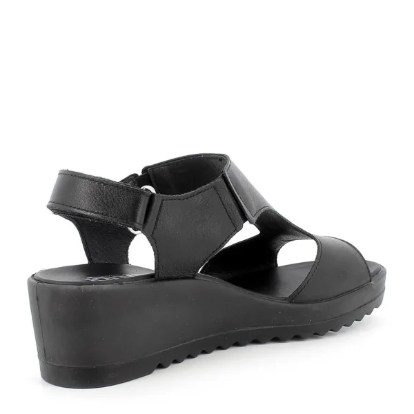 SANDALI CALYPSO PELLE NERA