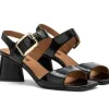 SANDALI CARRY CITY PELLE LUCIDA NERO