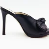 SANDALI DONNA PELLE FIOCCO