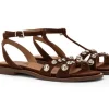 SANDALI ETOILE BOULES CAFFE