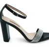 SANDALI FASCIA STRASS