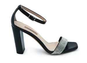 SANDALI FASCIA STRASS