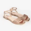 SANDALI FLAT FASCE STRASS PHARD