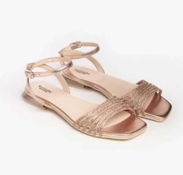 SANDALI FLAT FASCE STRASS PHARD