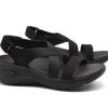 SANDALI GOWALK ARCH FIT NERO