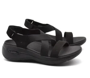 SANDALI GOWALK ARCH FIT NERO