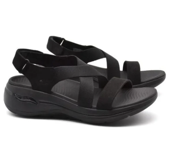 SANDALI GOWALK ARCH FIT NERO