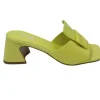 SANDALI IN PELLE LEMON FIBBIA RETTANGOLARE
