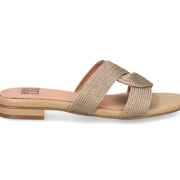 SANDALI IVANA INTRECCIO CAMEL