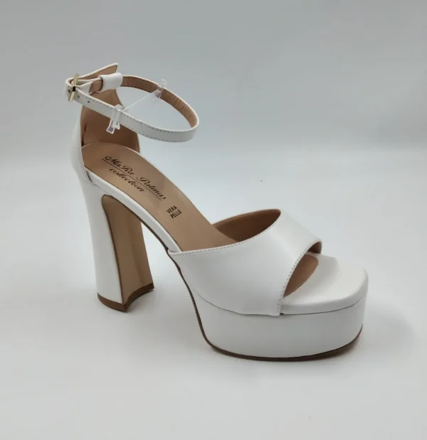 SANDALI MAX PLATFORM BIANCO