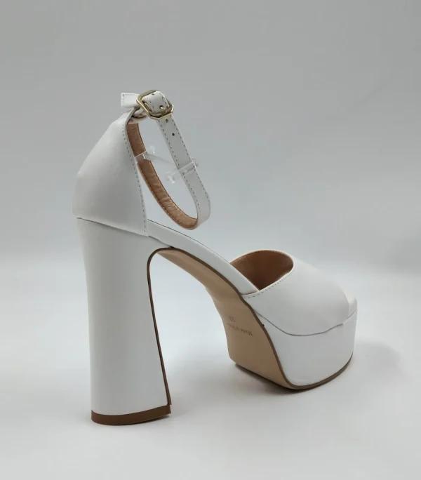 SANDALI MAX PLATFORM BIANCO