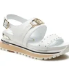 SANDALI MAXI WONDER MINI BORCHIE BIANCO