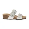 SANDALI MEMI FLOREAL BIANCO