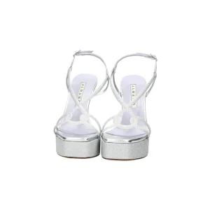 SANDALI MESH LUX ARGENTO