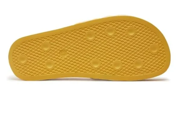 SANDALI MYKONOS CON FASCIA LOGO ALL OVER GIALLO