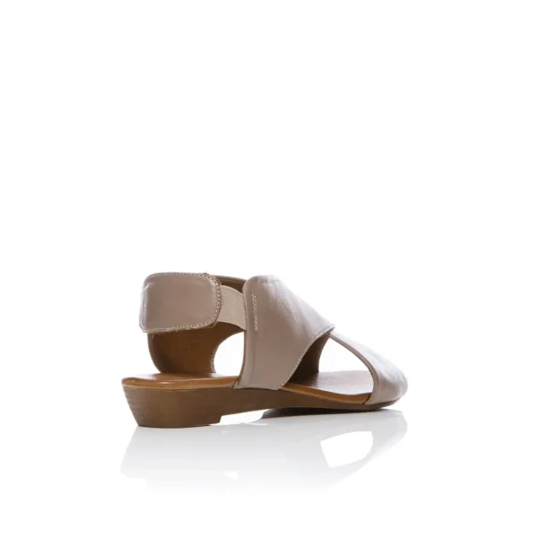 SANDALI PELLE BEIGE