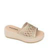 SANDALI PLATINO FASCIA TRAFORATA