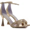 SANDALI RAME MULTI TRECCIA STRASS