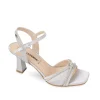 SANDALI RASO E NODO STRASS