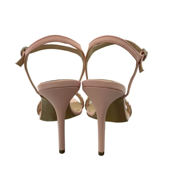 SANDALI RASO E PIETRE ROSA