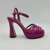 SANDALI RASO FUXIA