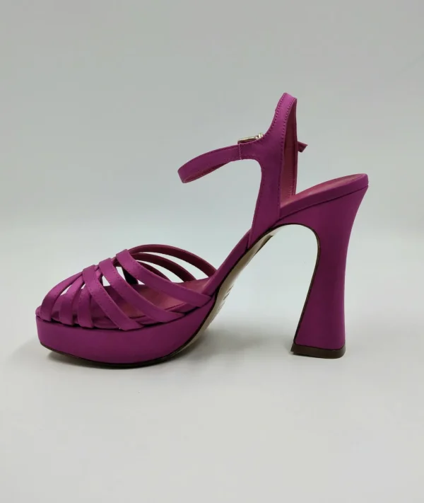 SANDALI RASO FUXIA