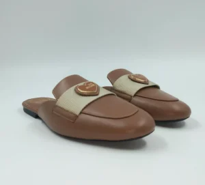 SANDALI SABOT CUOIO