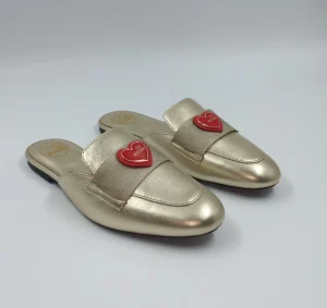 SANDALI SABOT PLATINO