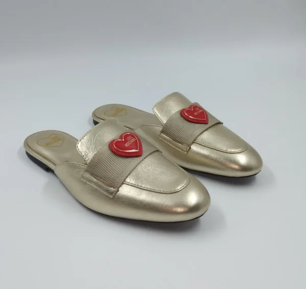 SANDALI SABOT PLATINO